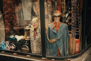 Mannequins in a Shop Window